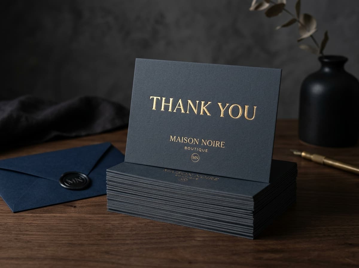 Thank You Cards Custom Packaging | ZAM Prints